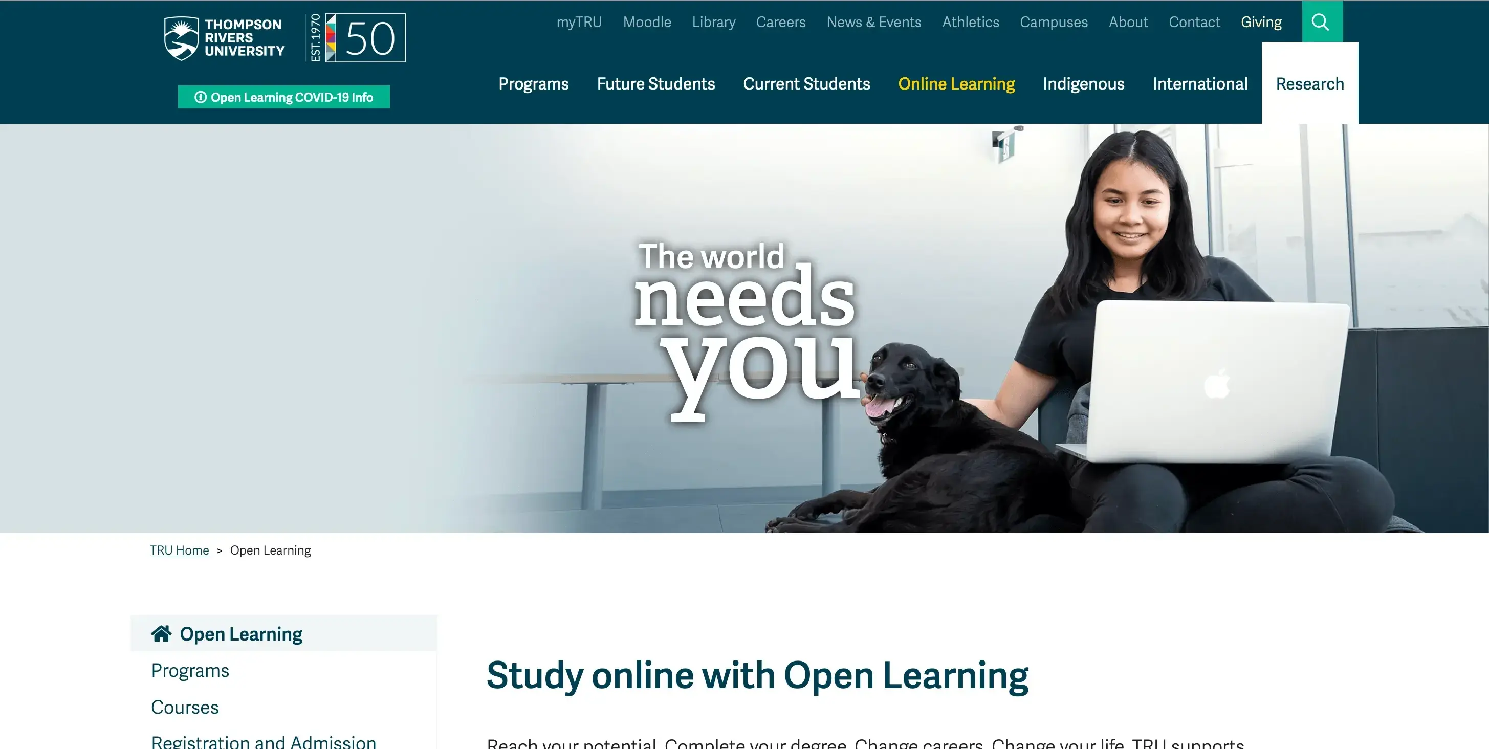 Thompson Rivers University: Open Learning