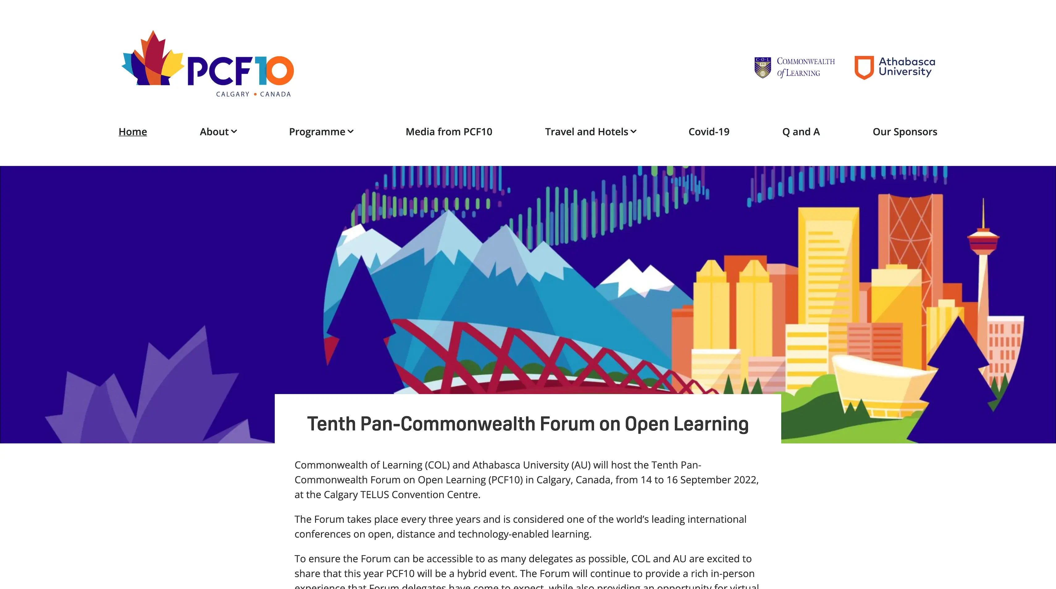 Tenth Pan-Commonwealth Forum on Open Learning